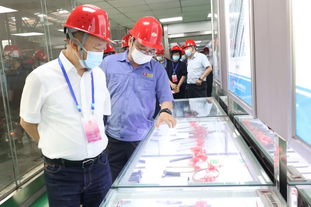 漢中市人大常委會副主任杜家才一行到公司調研現代材料產業發展情況 漢中市人大常委會副主任杜家才一行到公司調研現代材料產業發展情況