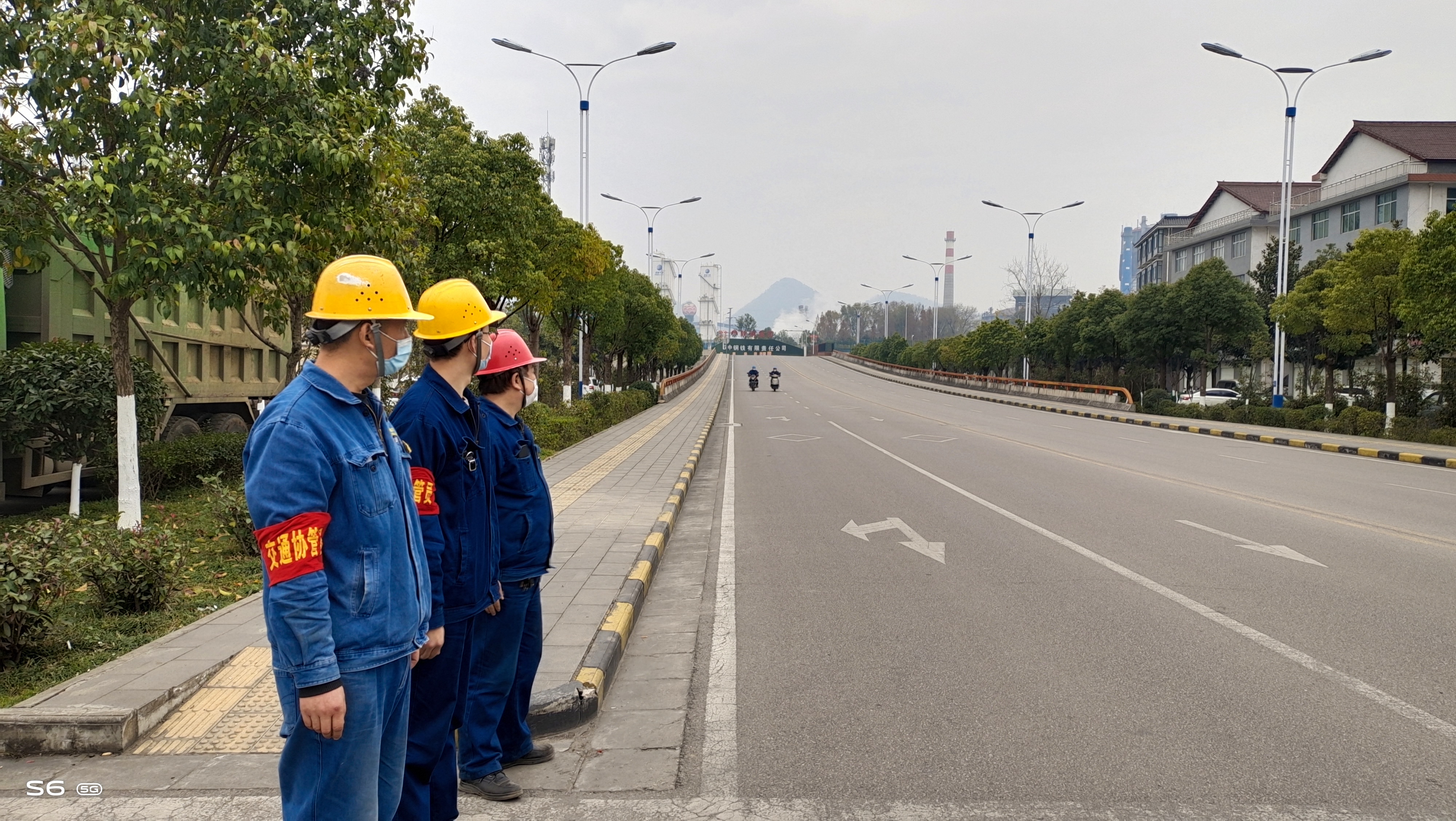 煉鋼廠交通安全“一”致行動 煉鋼廠交通安全“一”致行動