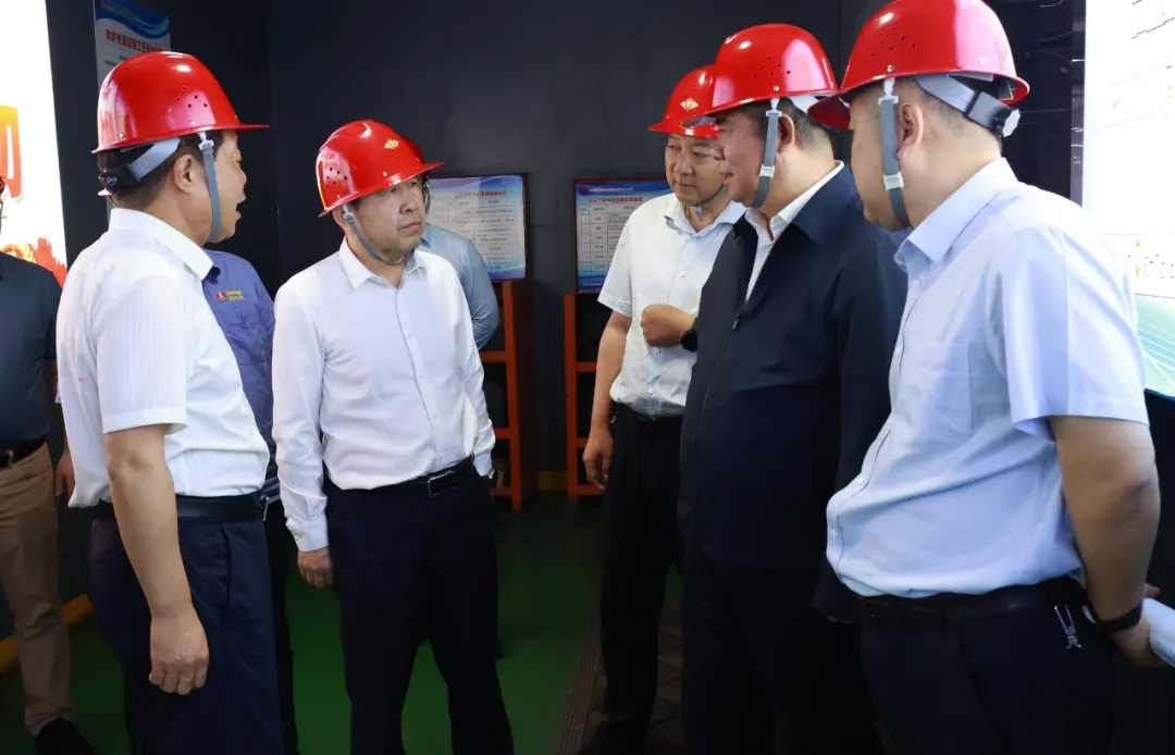 趙福堂到陜鋼集團(tuán)漢鋼公司調(diào)研 趙福堂到陜鋼集團(tuán)漢鋼公司調(diào)研
