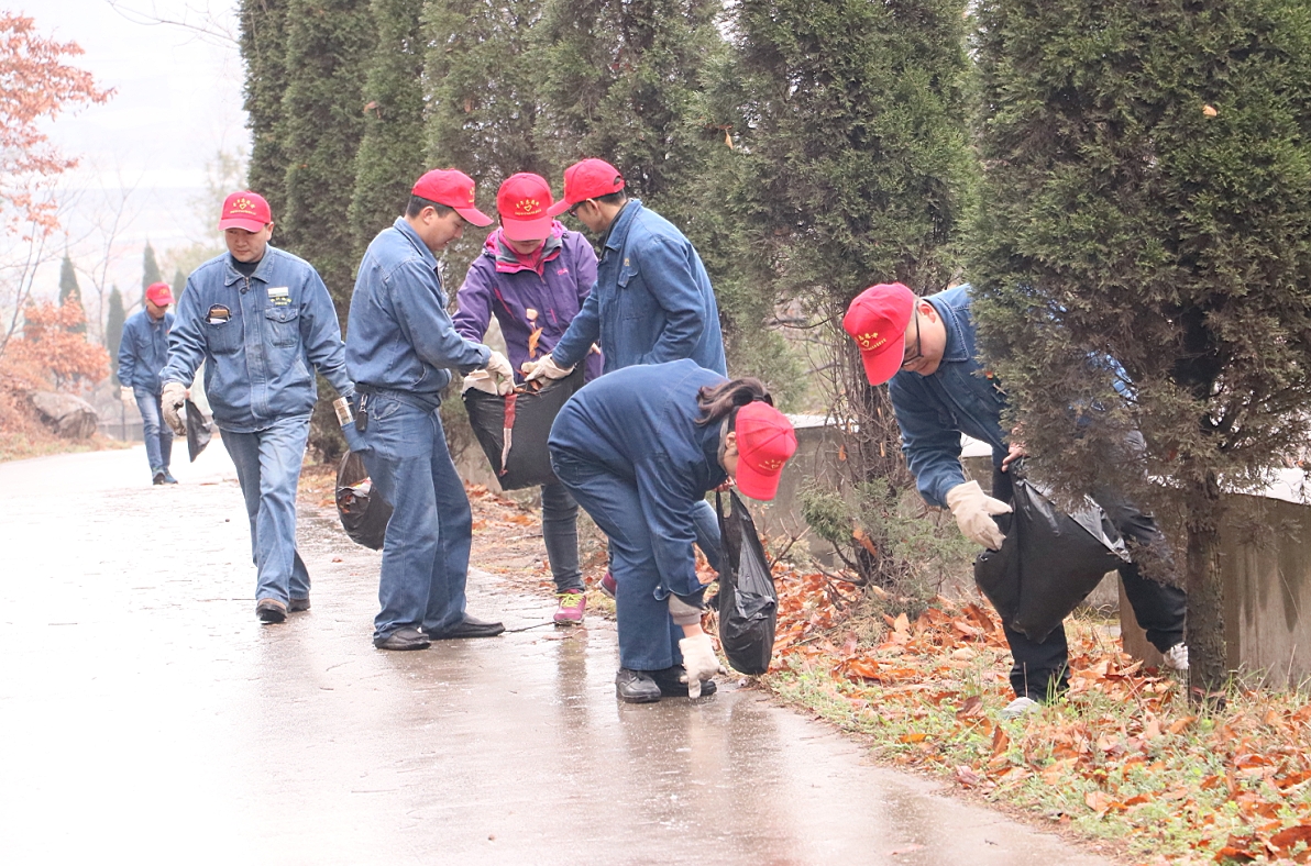 【團青動態】定軍山上文明使者樹新風 【團青動態】定軍山上文明使者樹新風